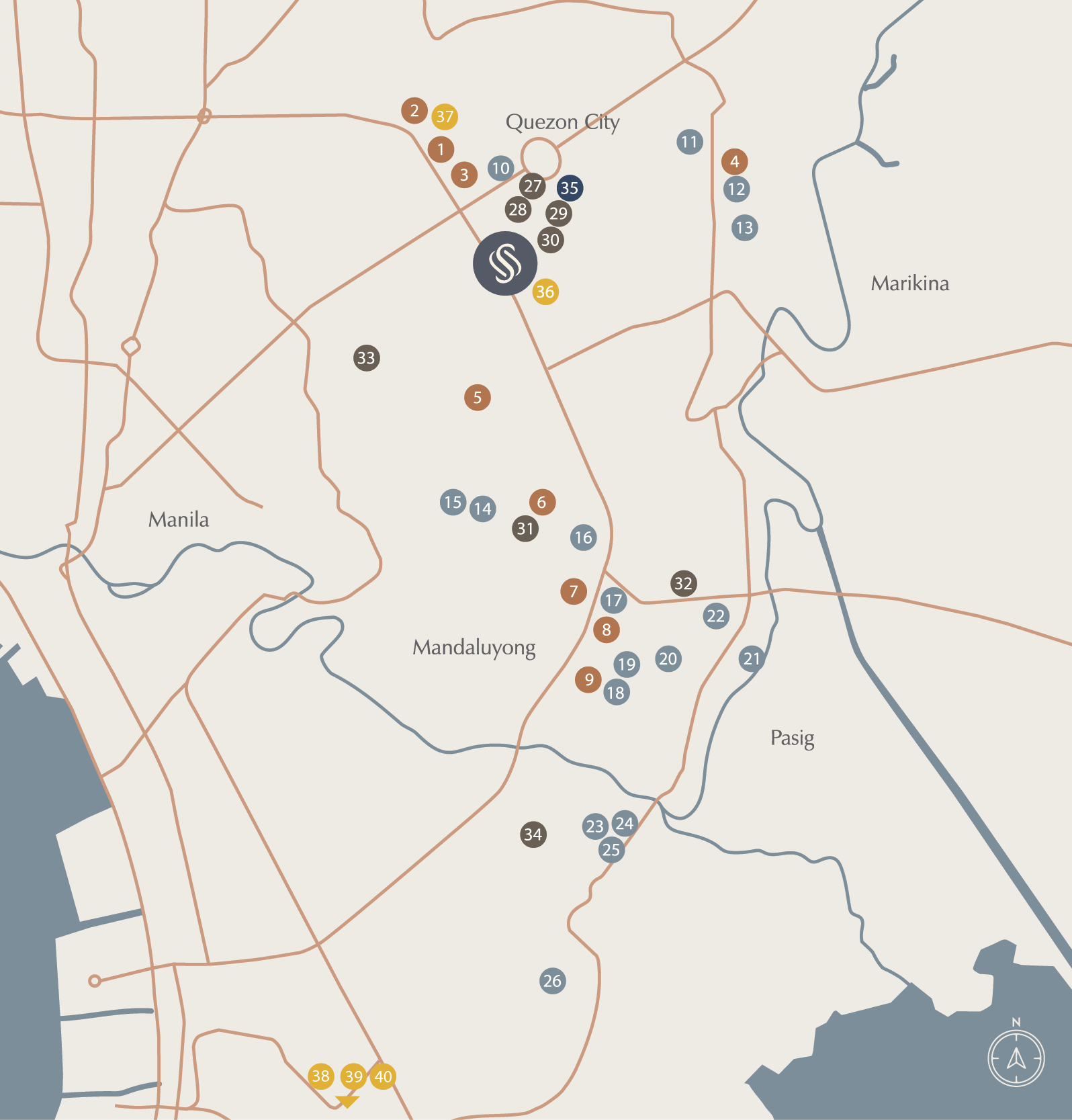 S.Summit Neighborhood Map