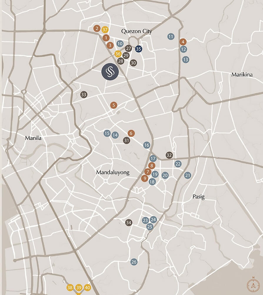 SS Location Map