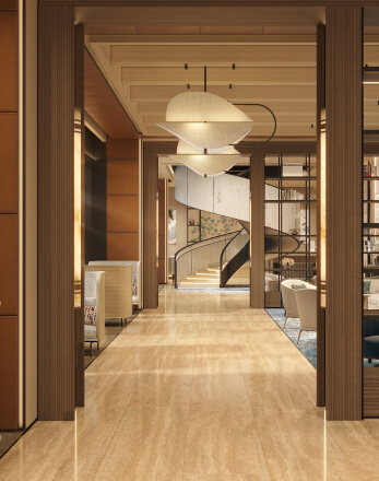 an_exquisite_uncompromising_balance_of_design_thinking_curation_community_and_amenities_on_an_unprecedented_scale_hallway_and_spiral_stair